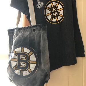 Boston Bruins Chara shirt with tote bag